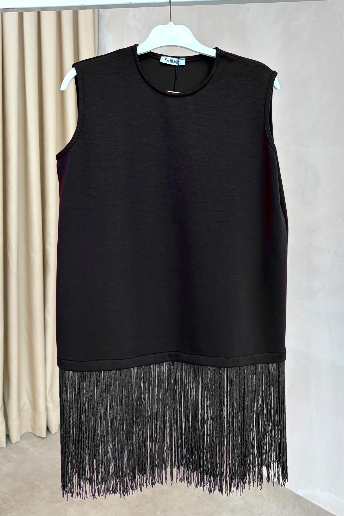 Three-Piece Asymmetric Suit - Black