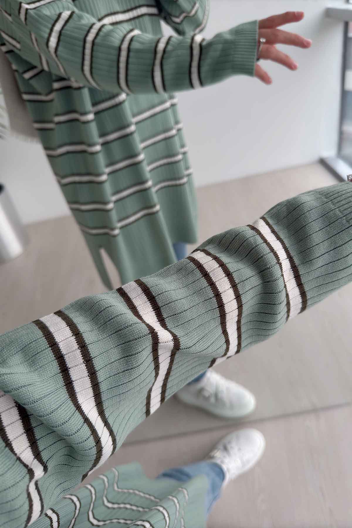 Lady Knitwear Tunic - Green