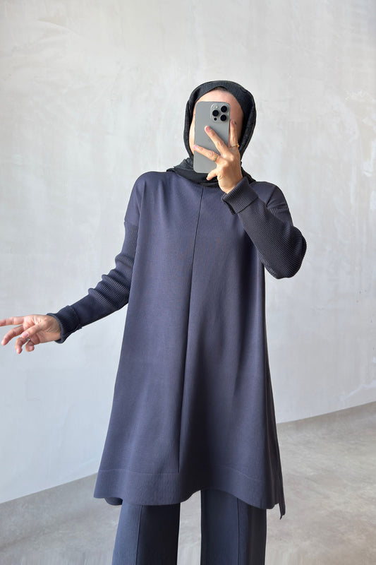 Mira Mercerized Suit - Smoked Colored