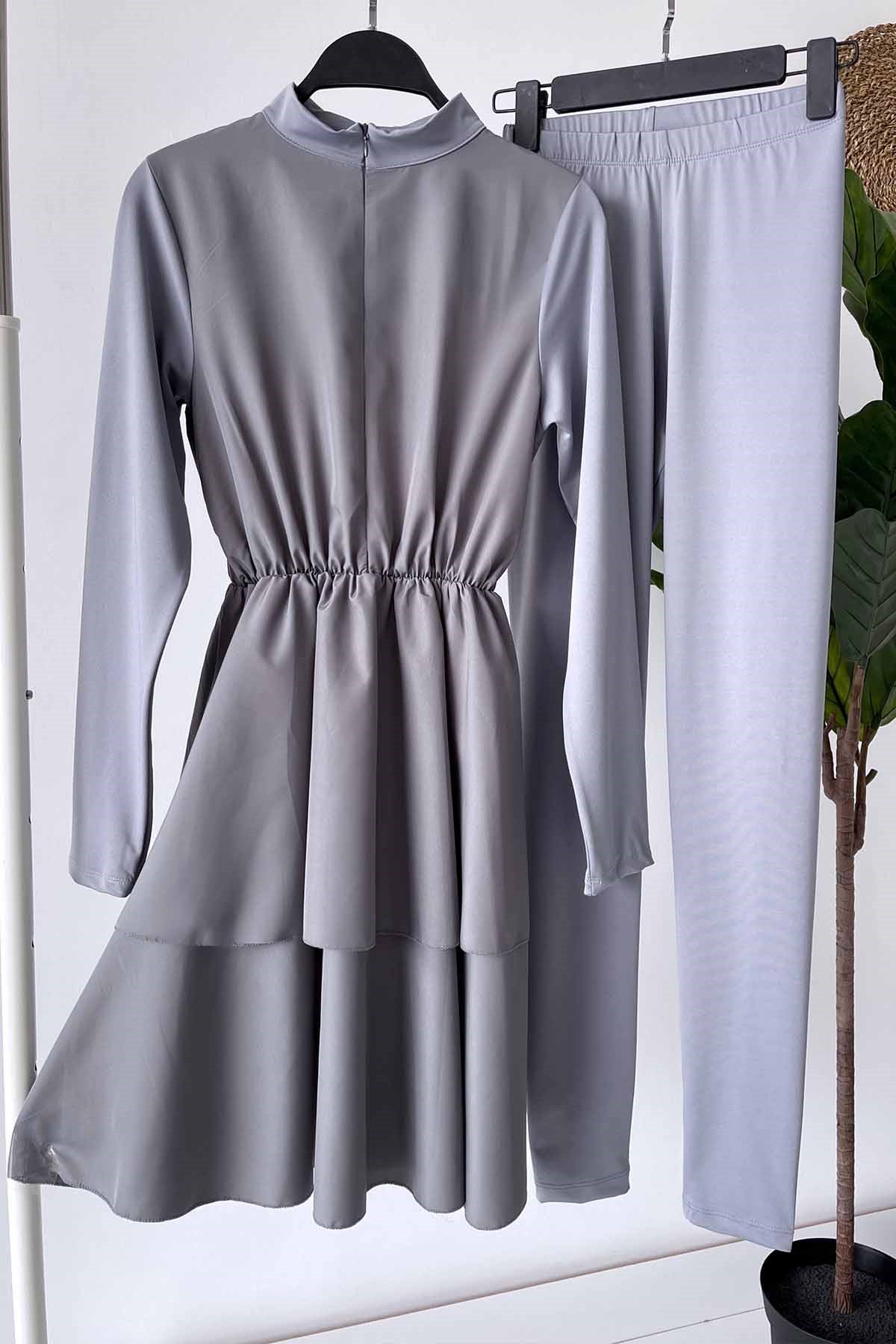 Princess Modest Swimsuit - Grey