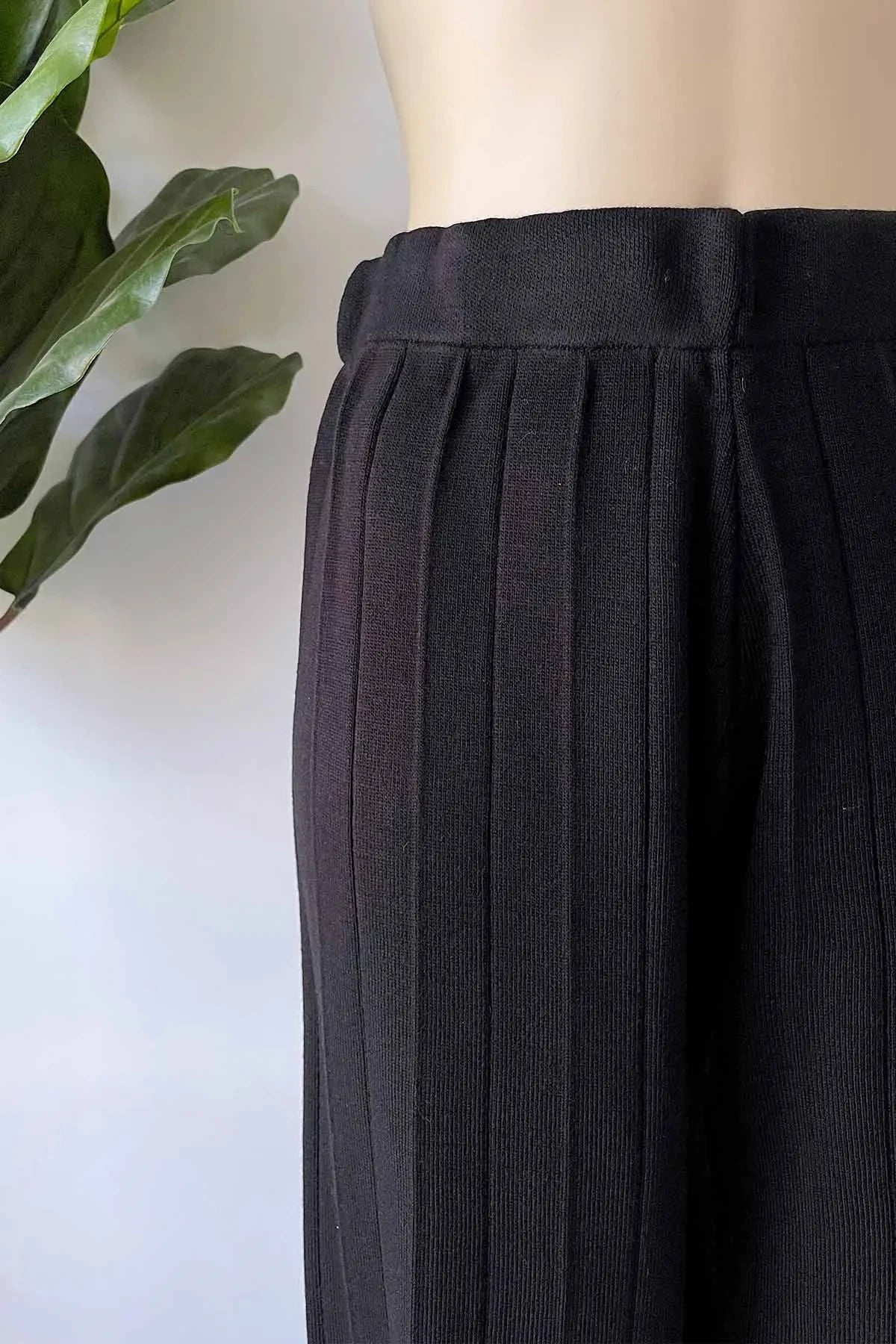 Way Knitwear Pants - Black