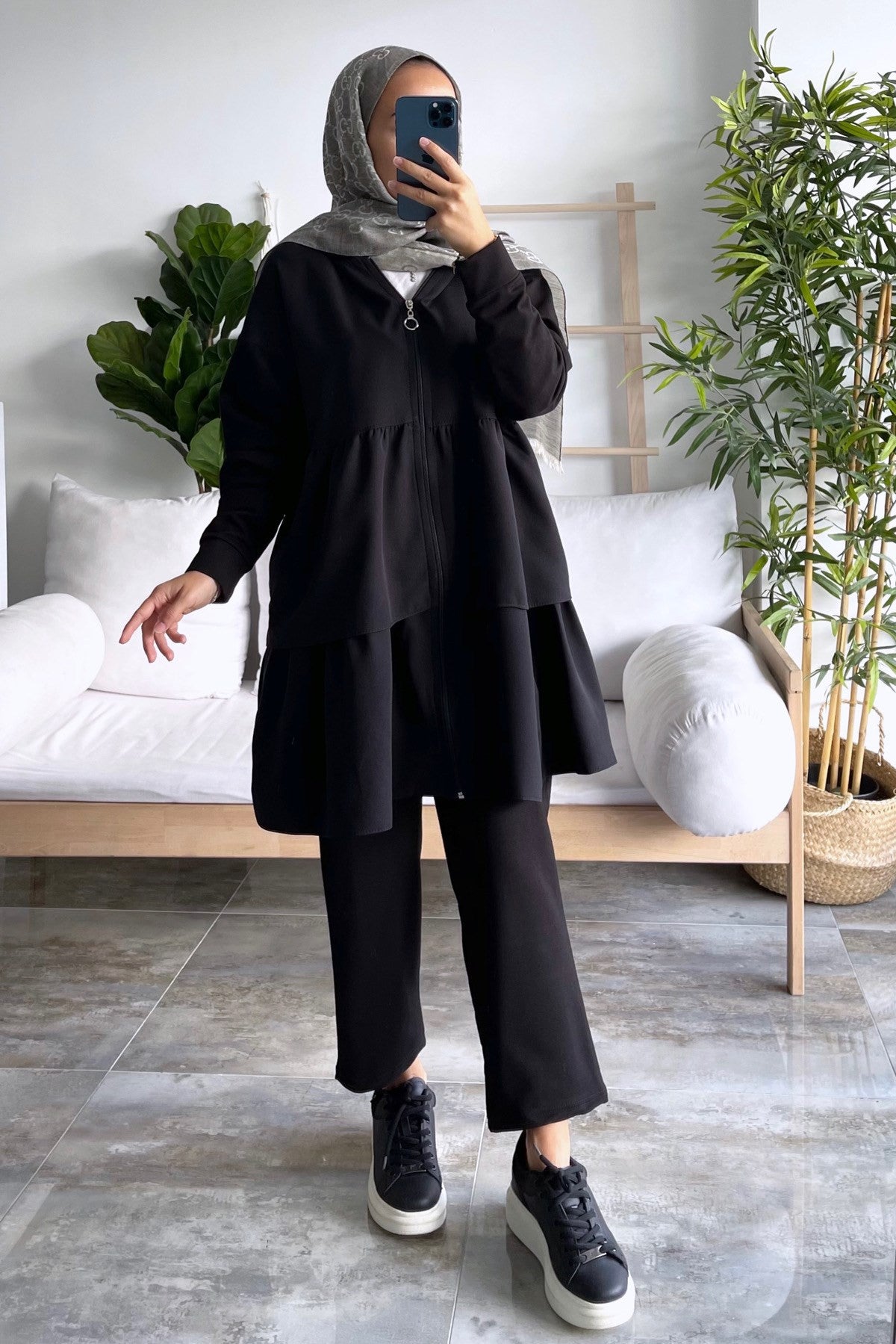 Kh Folded Suit - Black