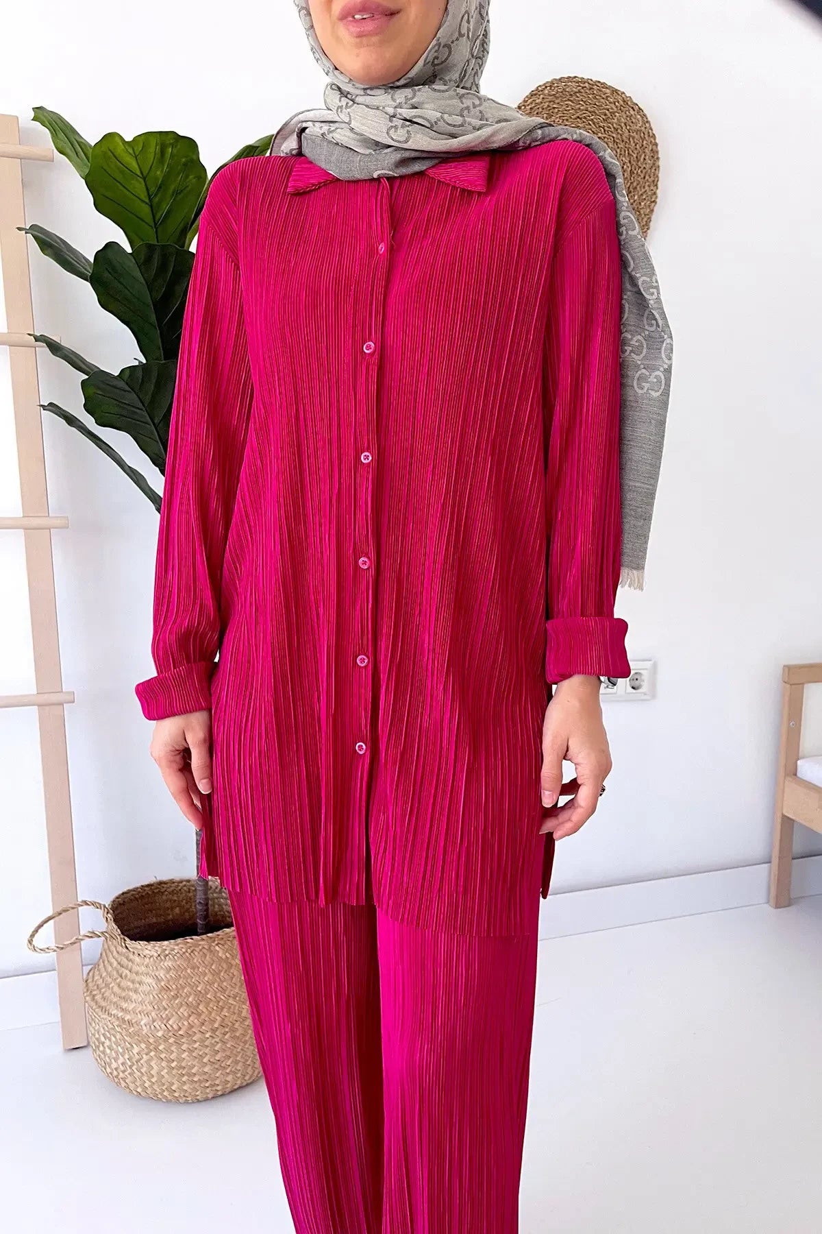 Tennis Suit - Fuchsia