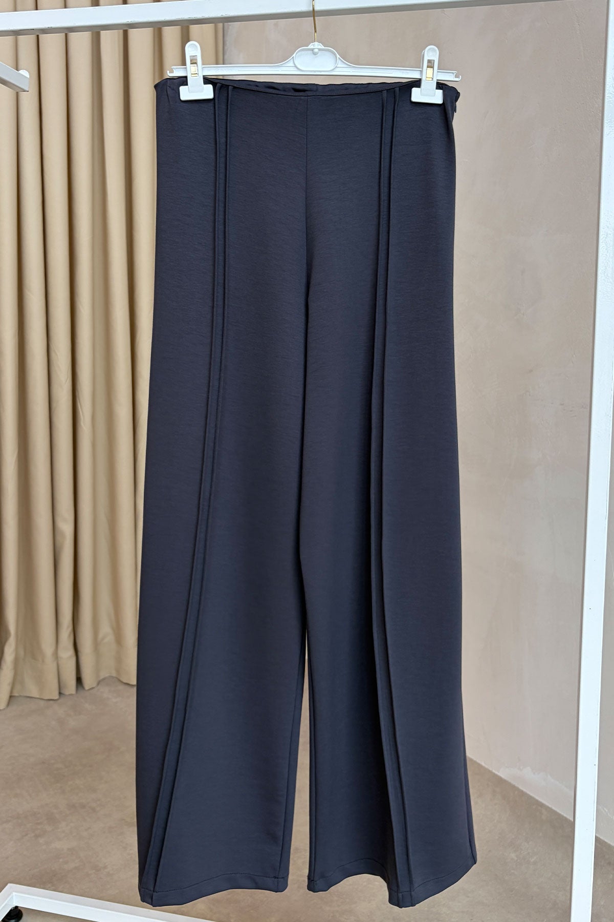 Three-Piece Asymmetric Suit - Charcoal