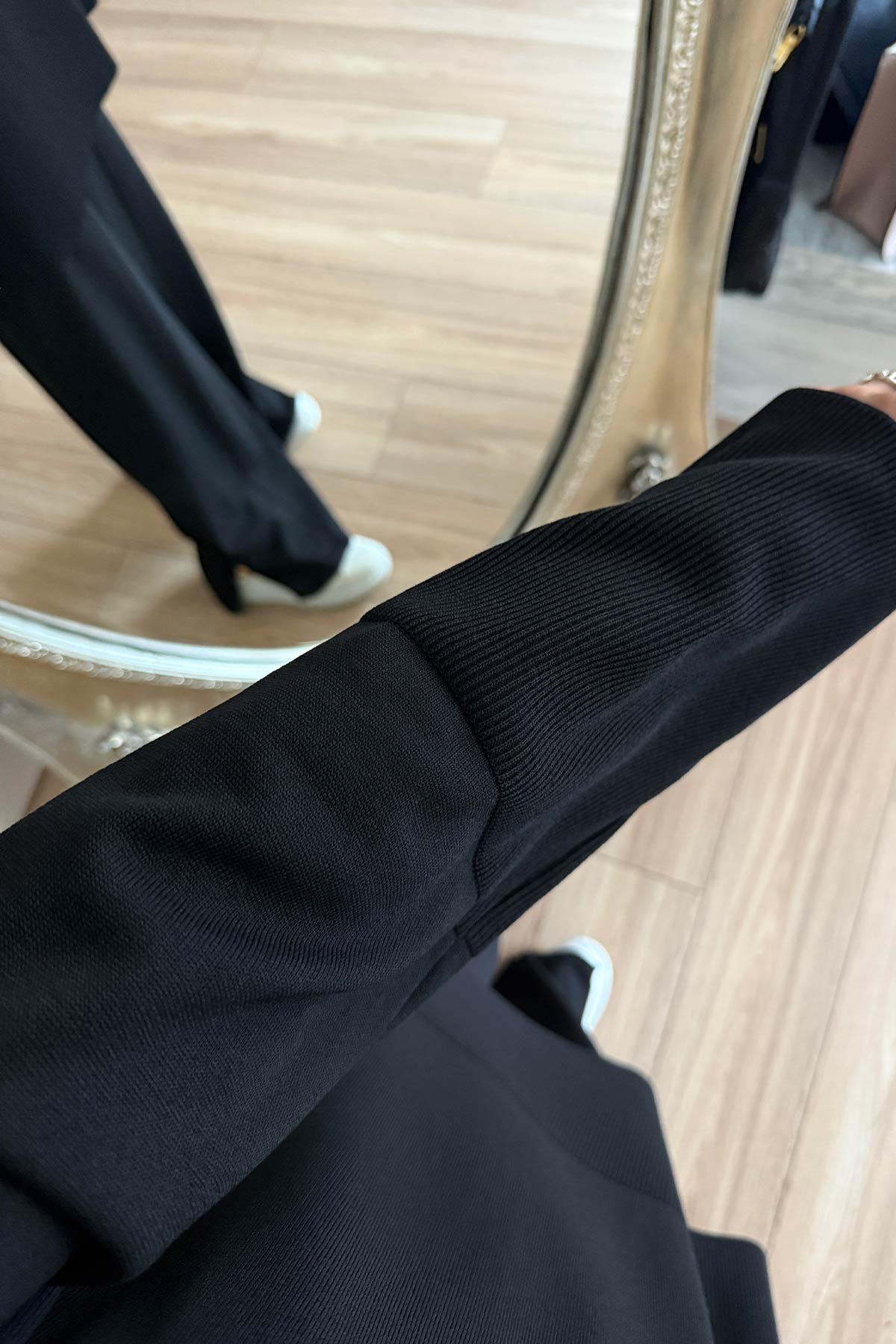 Liora Premium Rayon Suit - Black