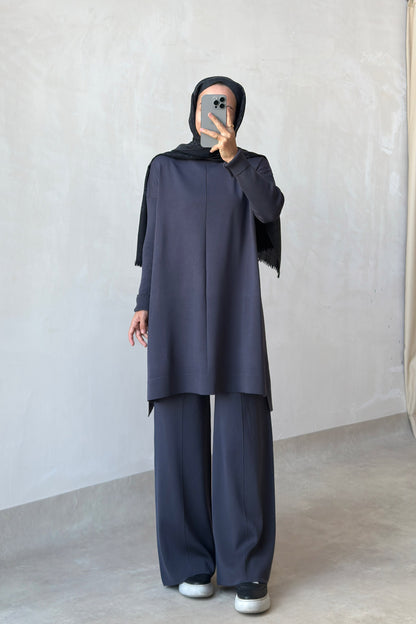 Mira Mercerized Suit  - Smoked Colored