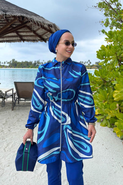 Wave Modest Swimsuit