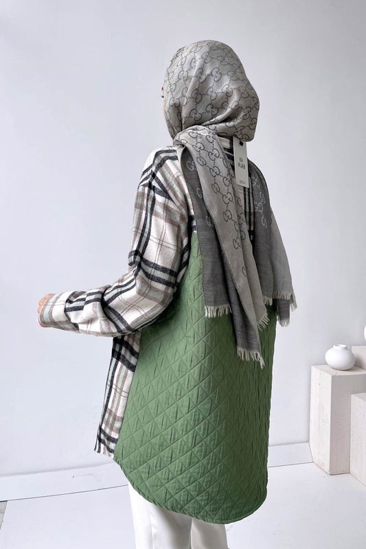 Cachet Quilted Jacket - Green