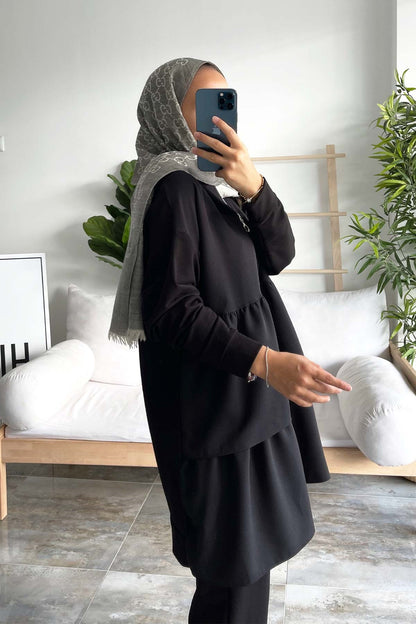 Kh Folded Suit - Black