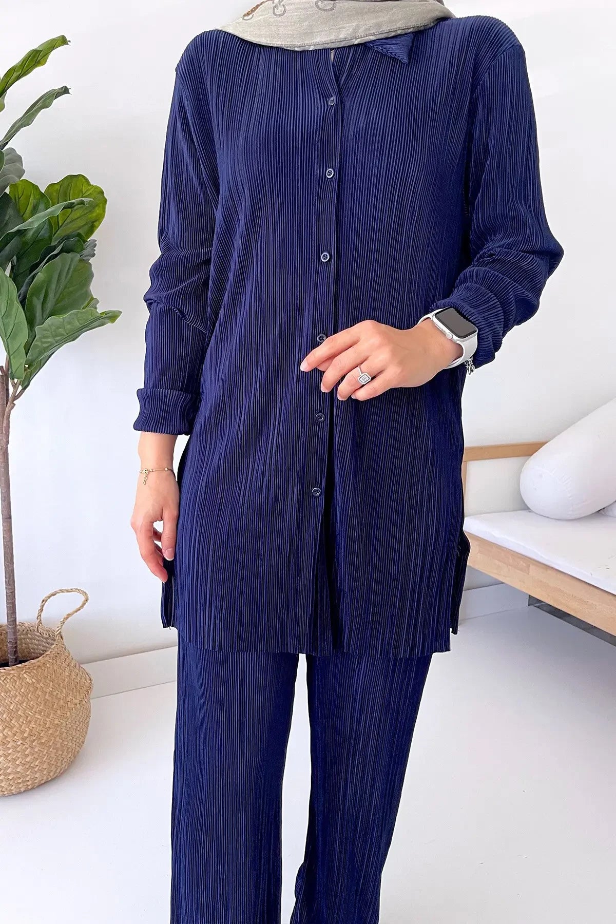Tennis Suit - Navy Blue