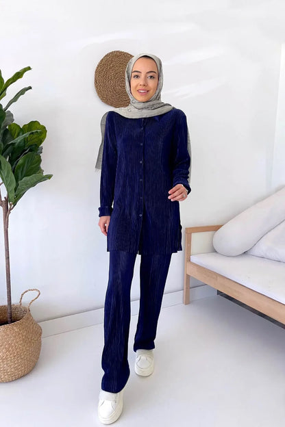 Tennis Suit - Navy Blue